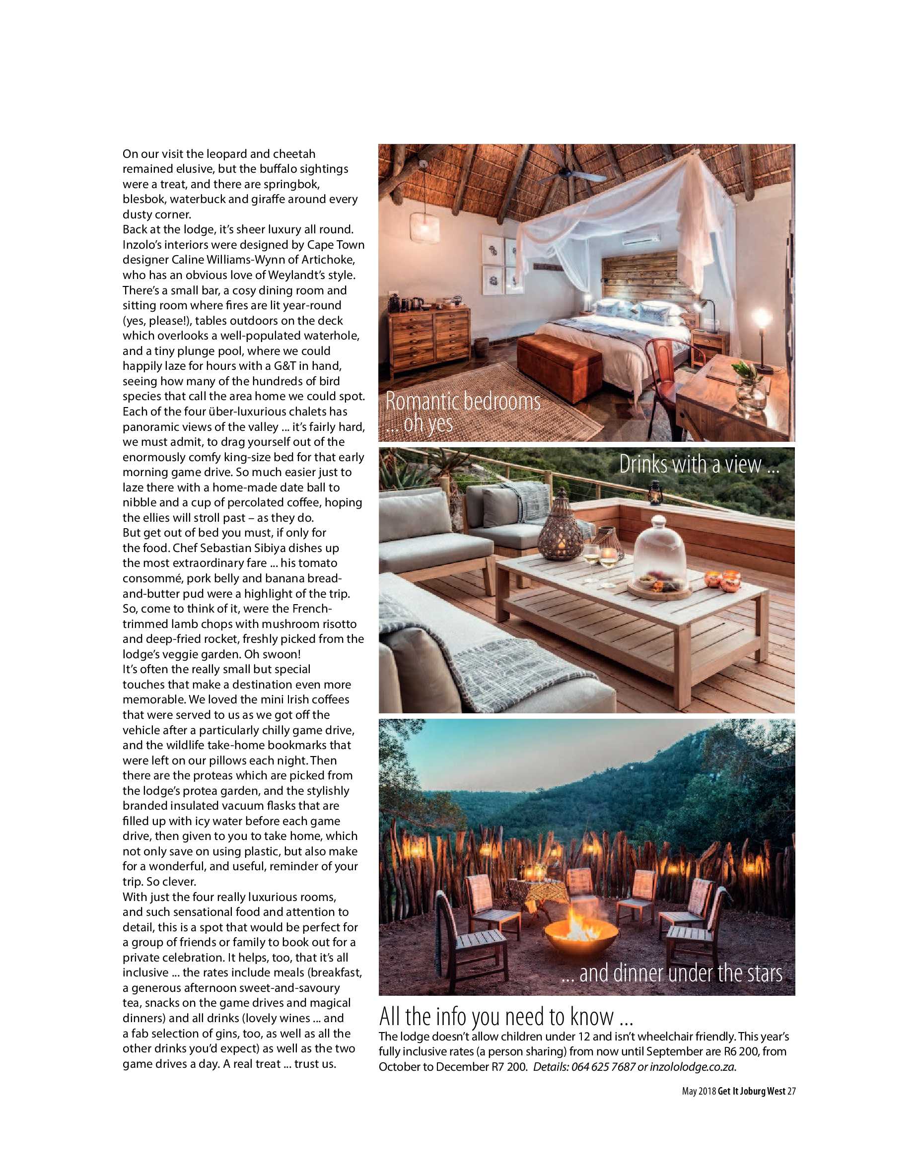 Get it JHB West – May 2018 page 27