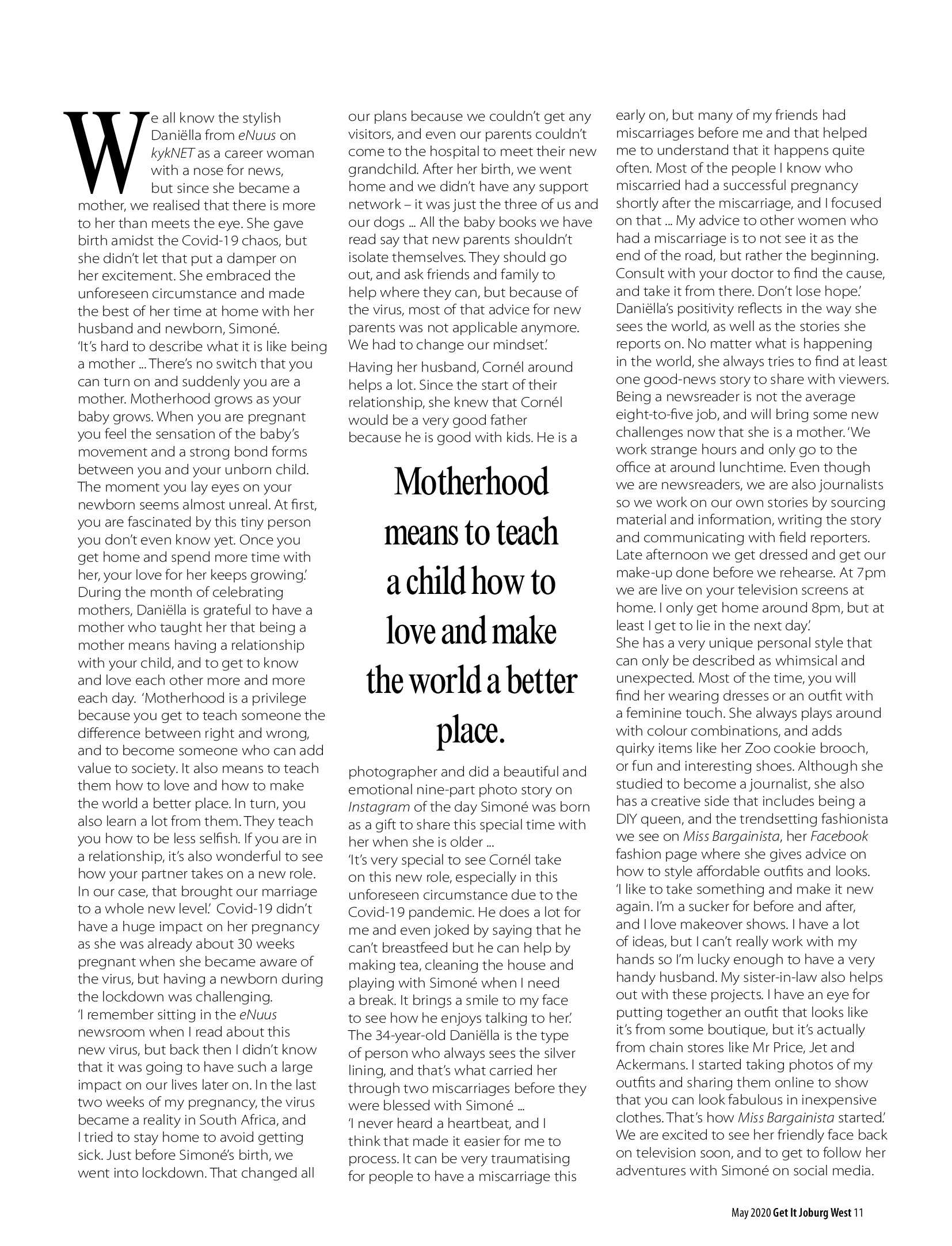 Get it JHB West – May 2020 page 11