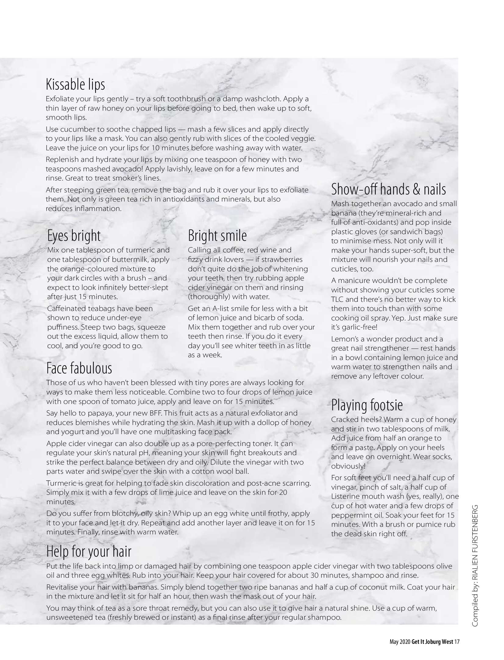 Get it JHB West – May 2020 page 17