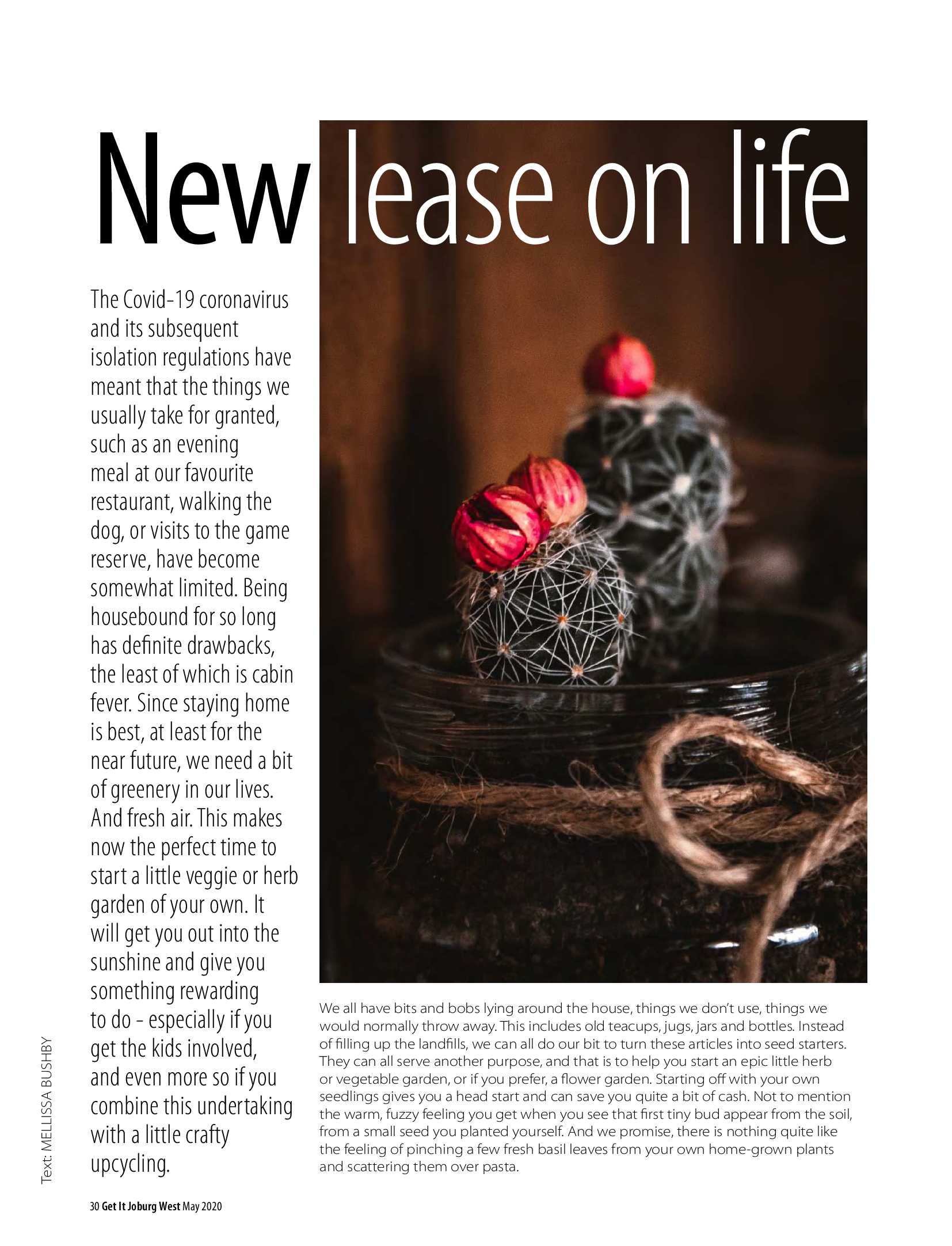 Get it JHB West – May 2020 page 30