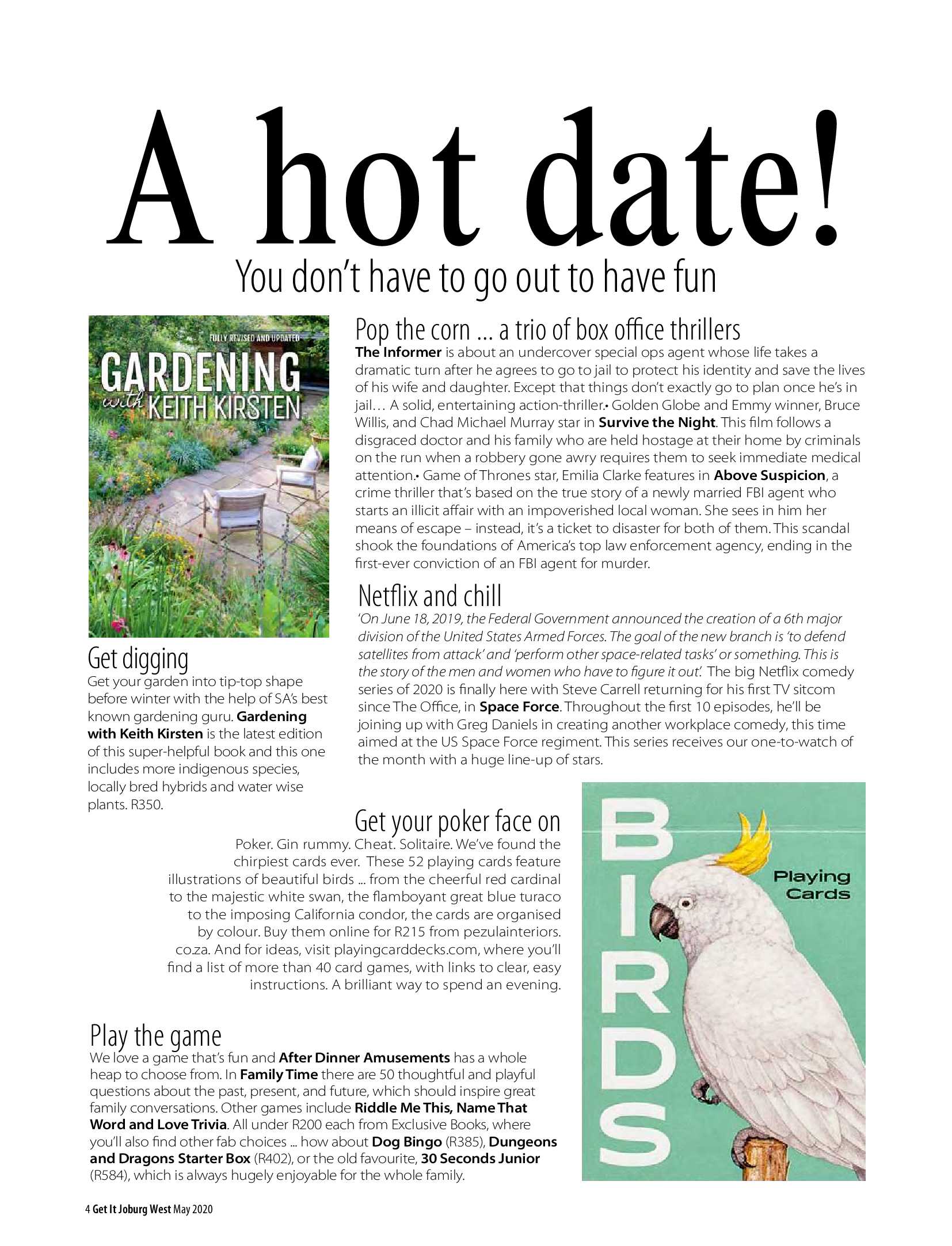 Get it JHB West – May 2020 page 4