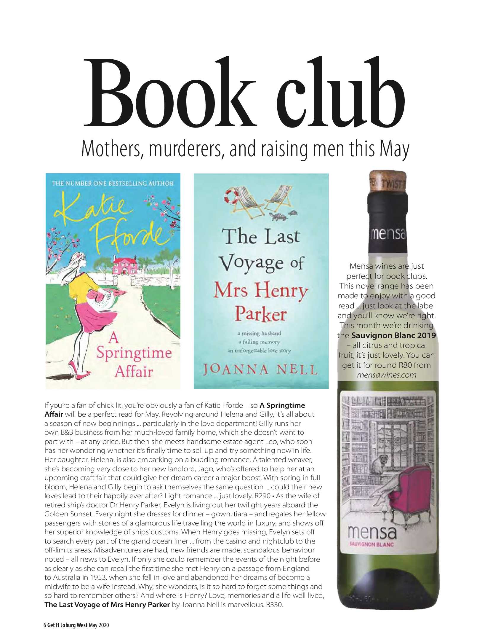 Get it JHB West – May 2020 page 6