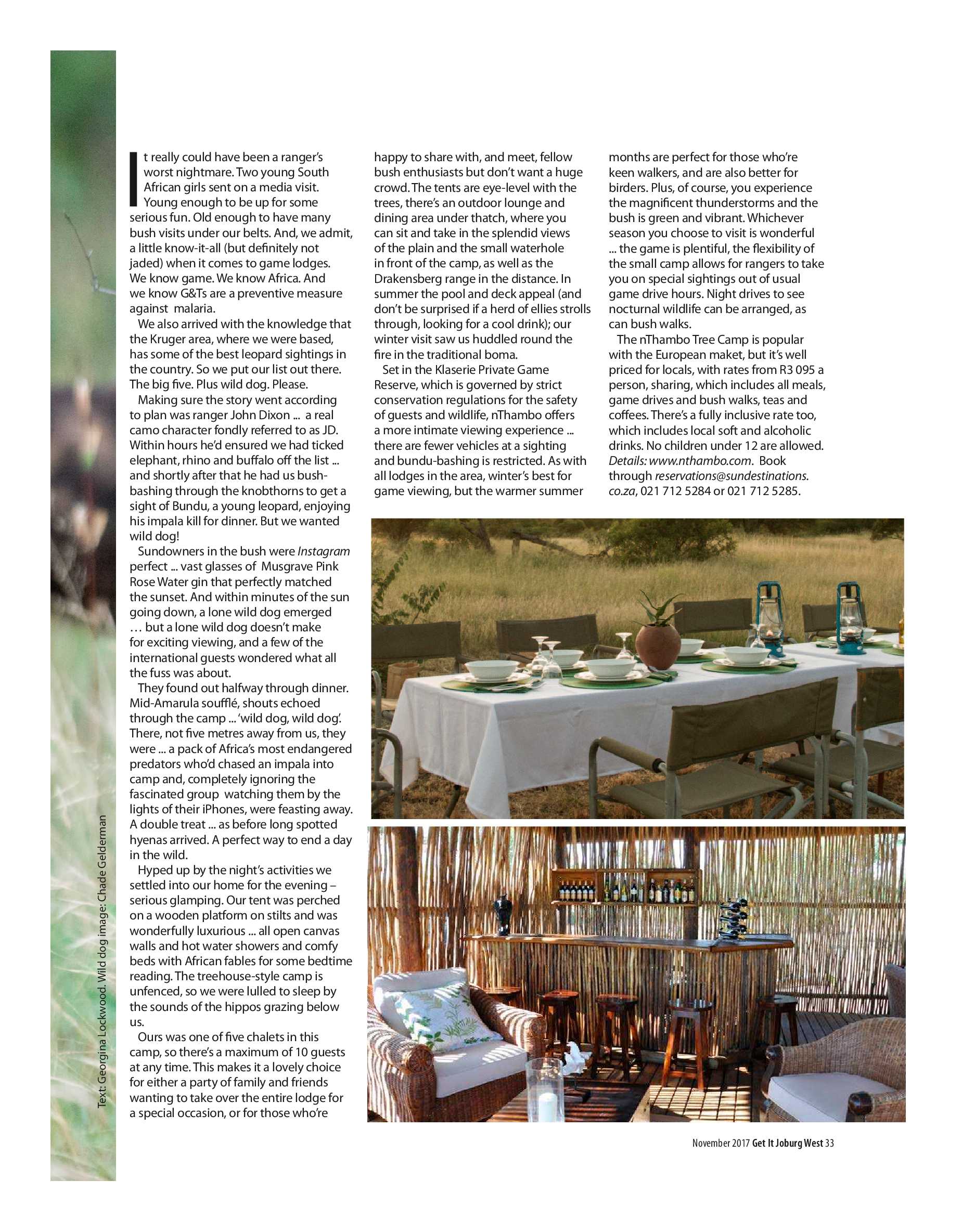 Get it JHB West – November 2017 page 33