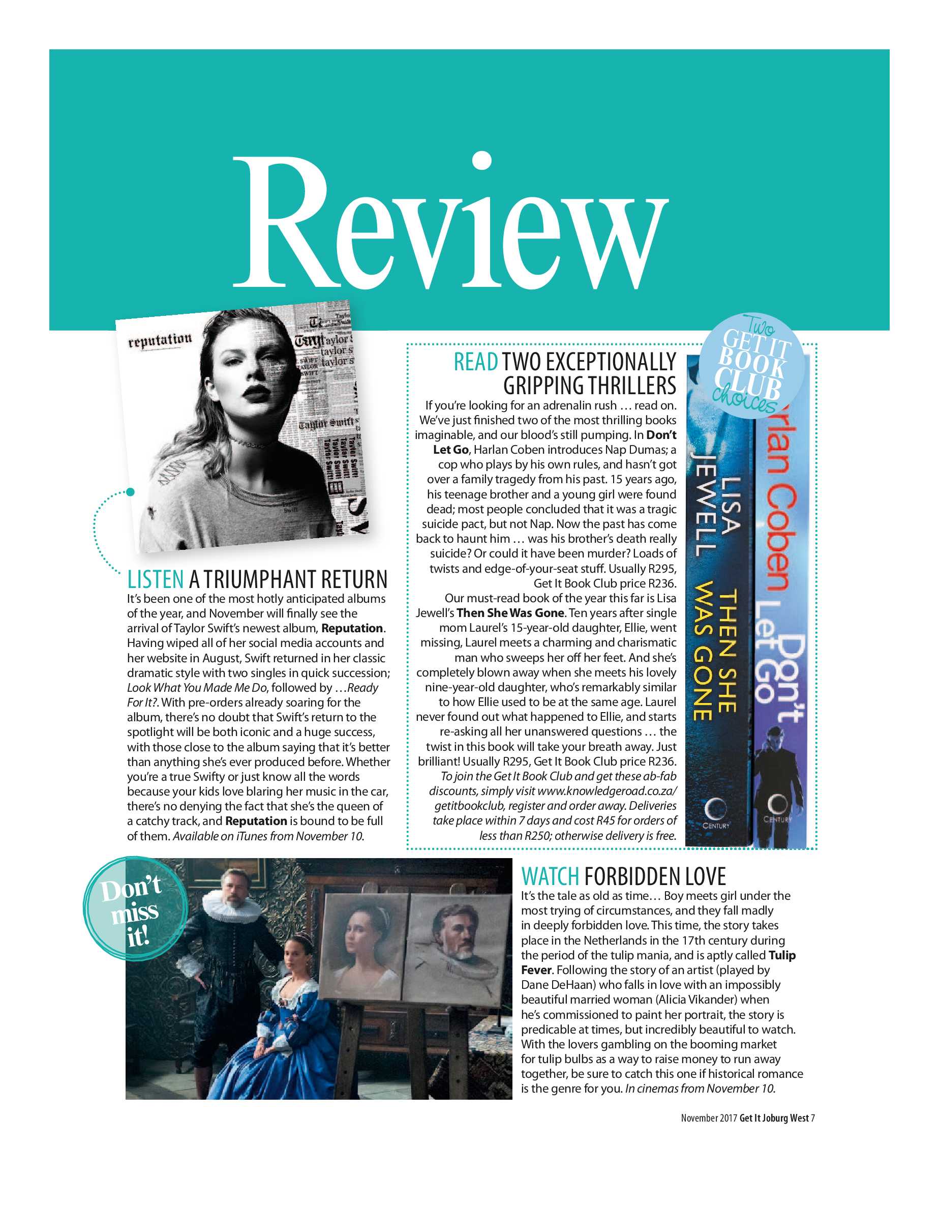 Get it JHB West – November 2017 page 7