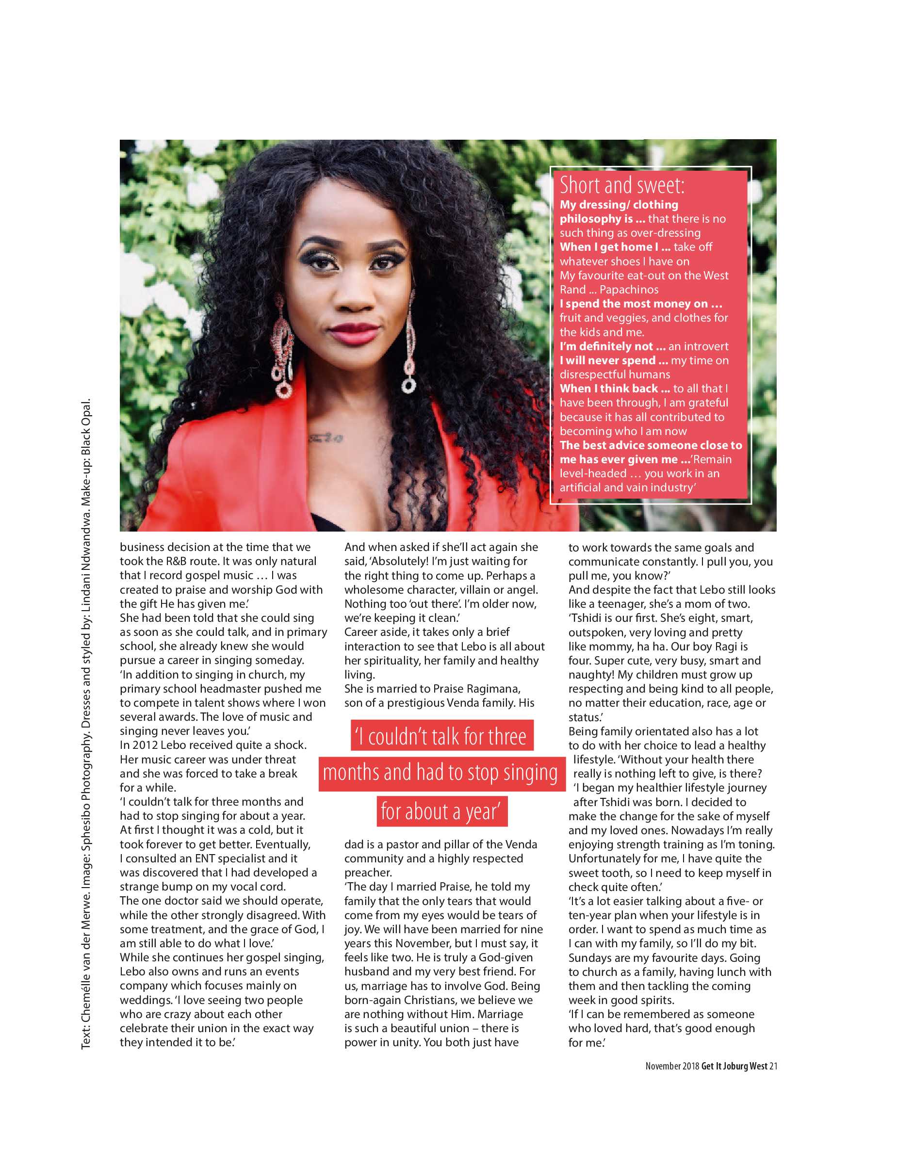 Get it JHB West – November 2018 page 21