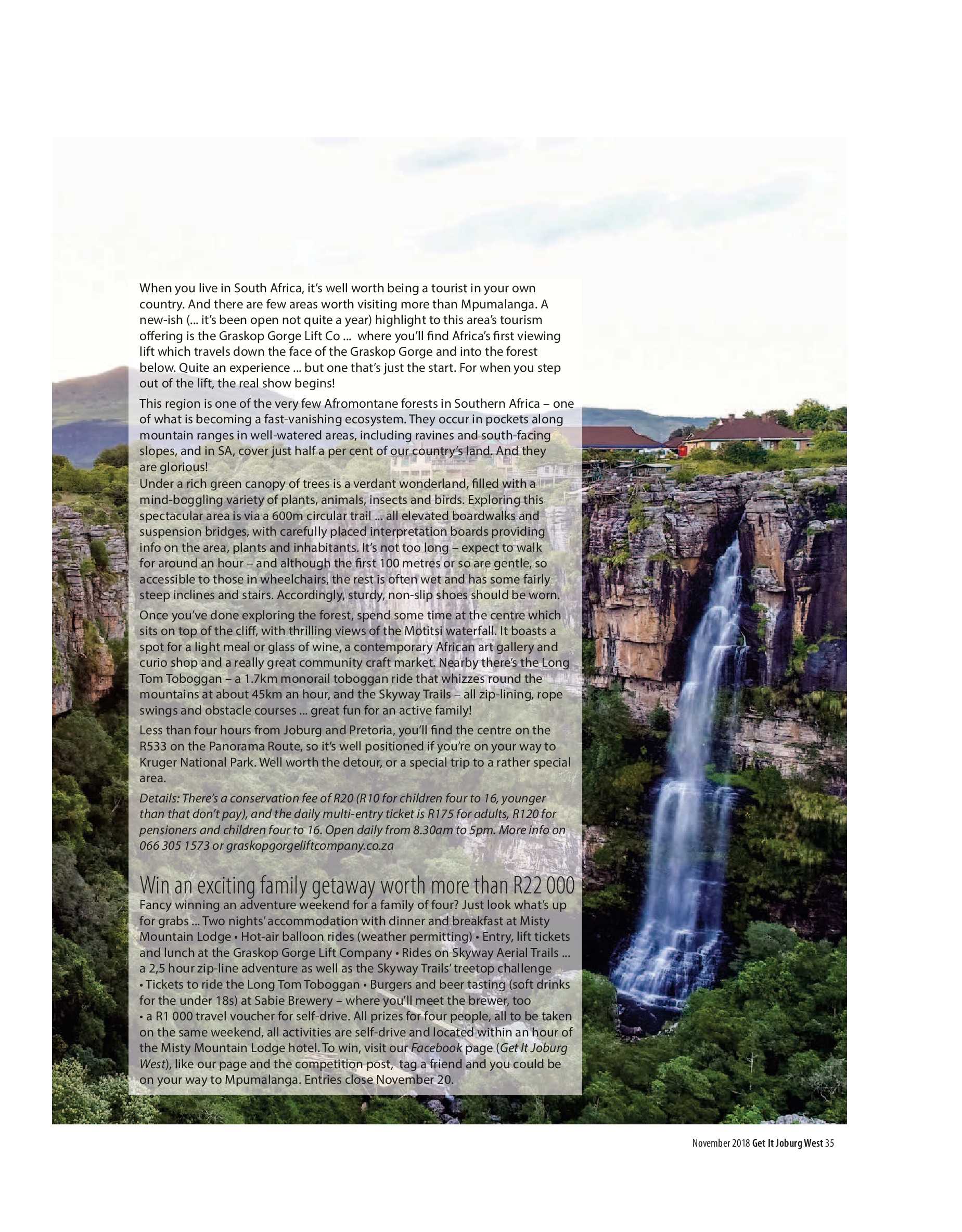 Get it JHB West – November 2018 page 35