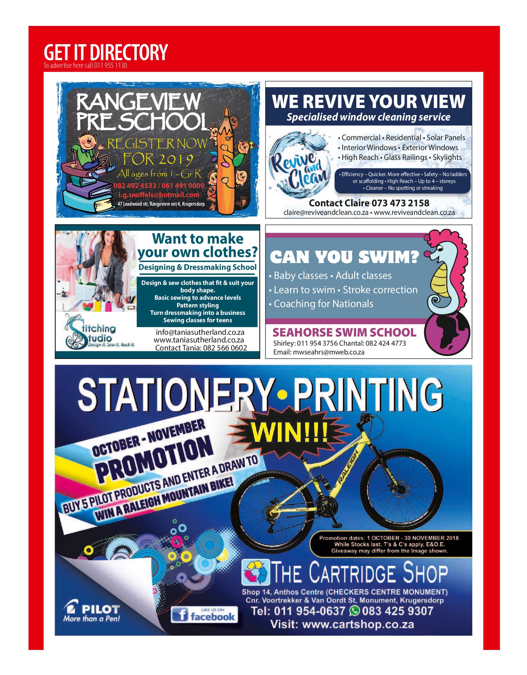 Get it JHB West – November 2018 page 38