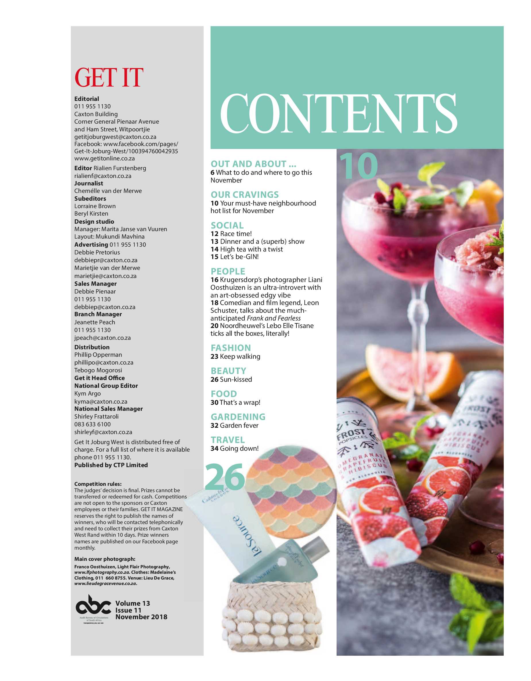 Get it JHB West – November 2018 page 5