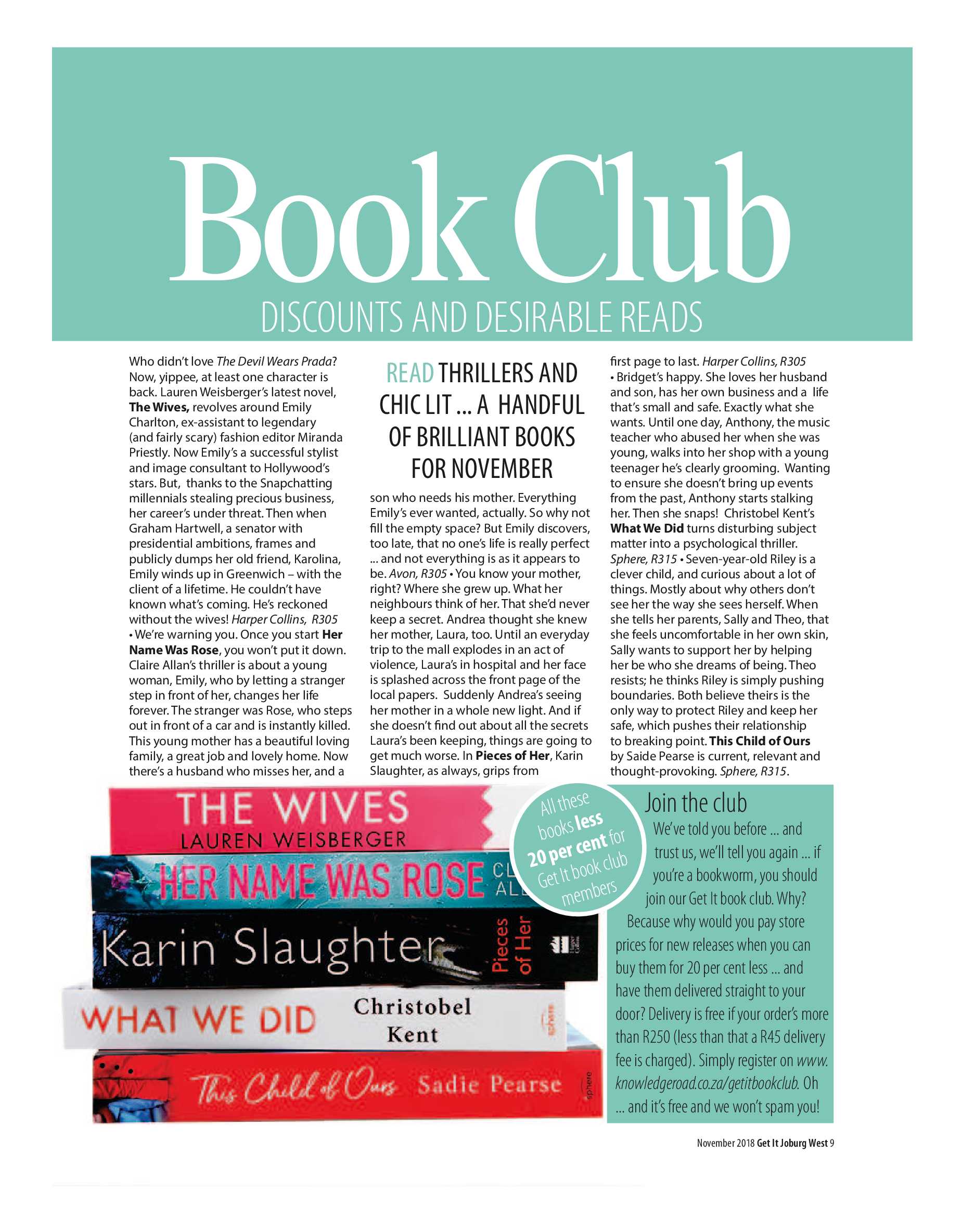 Get it JHB West – November 2018 page 9