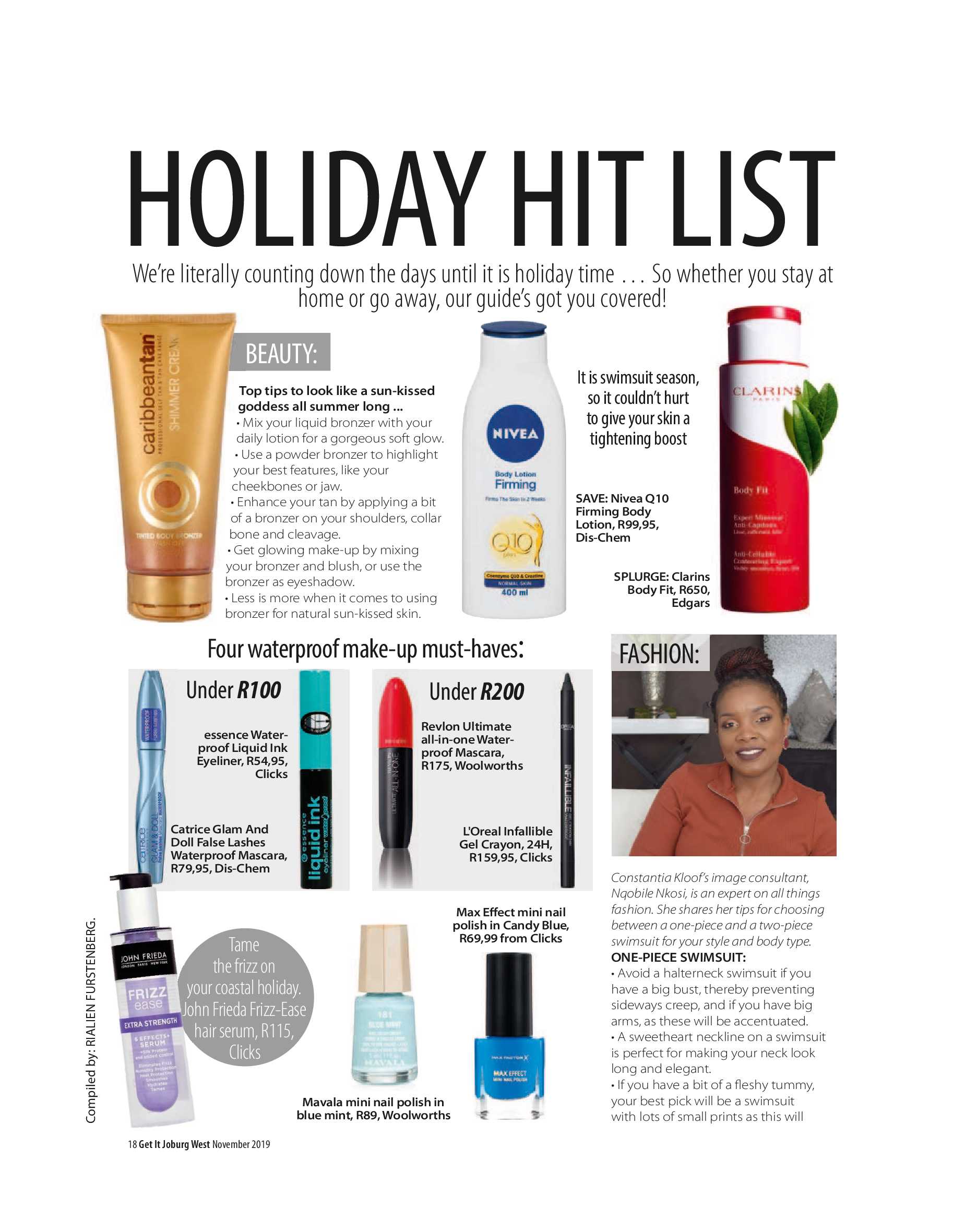 Get it JHB West – November 2019 page 18