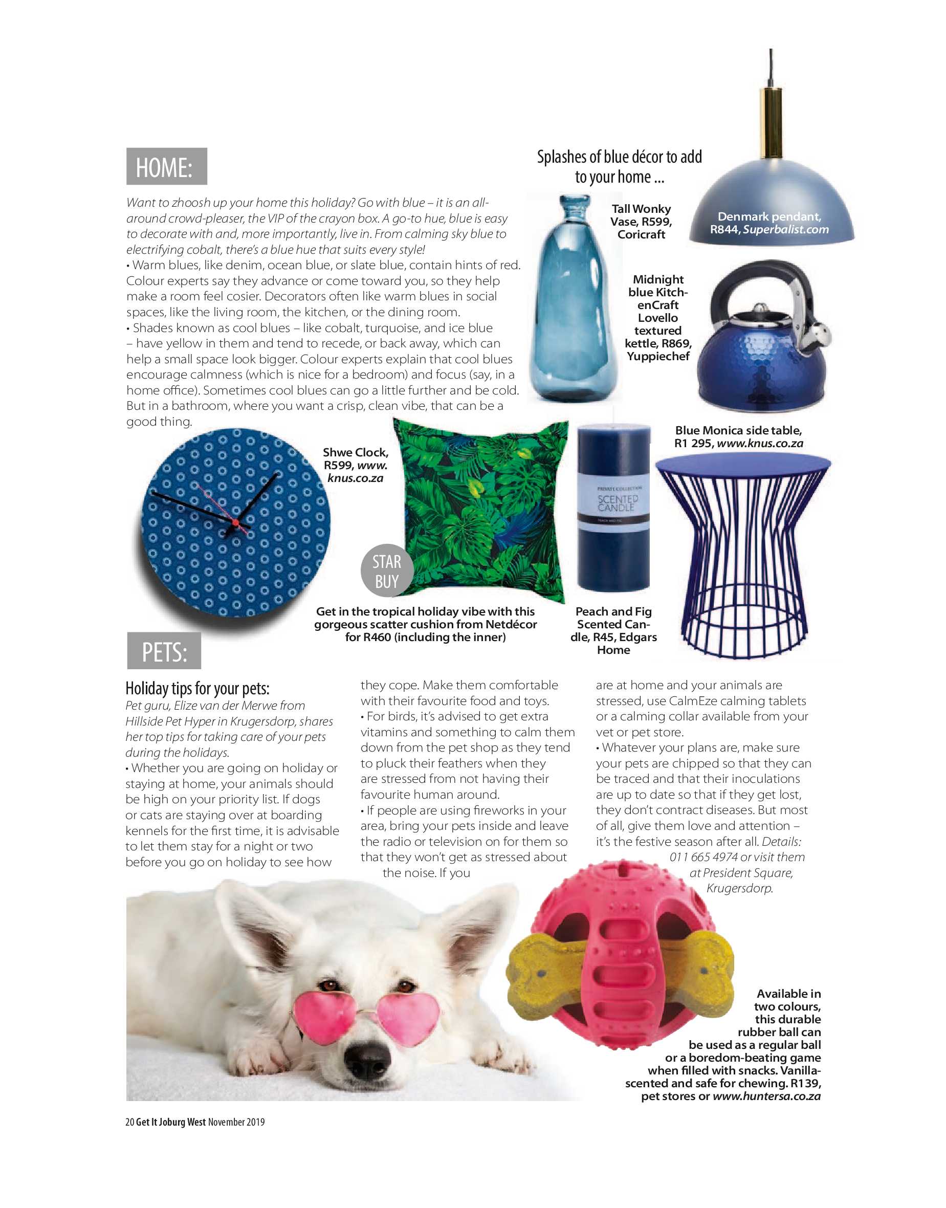 Get it JHB West – November 2019 page 20