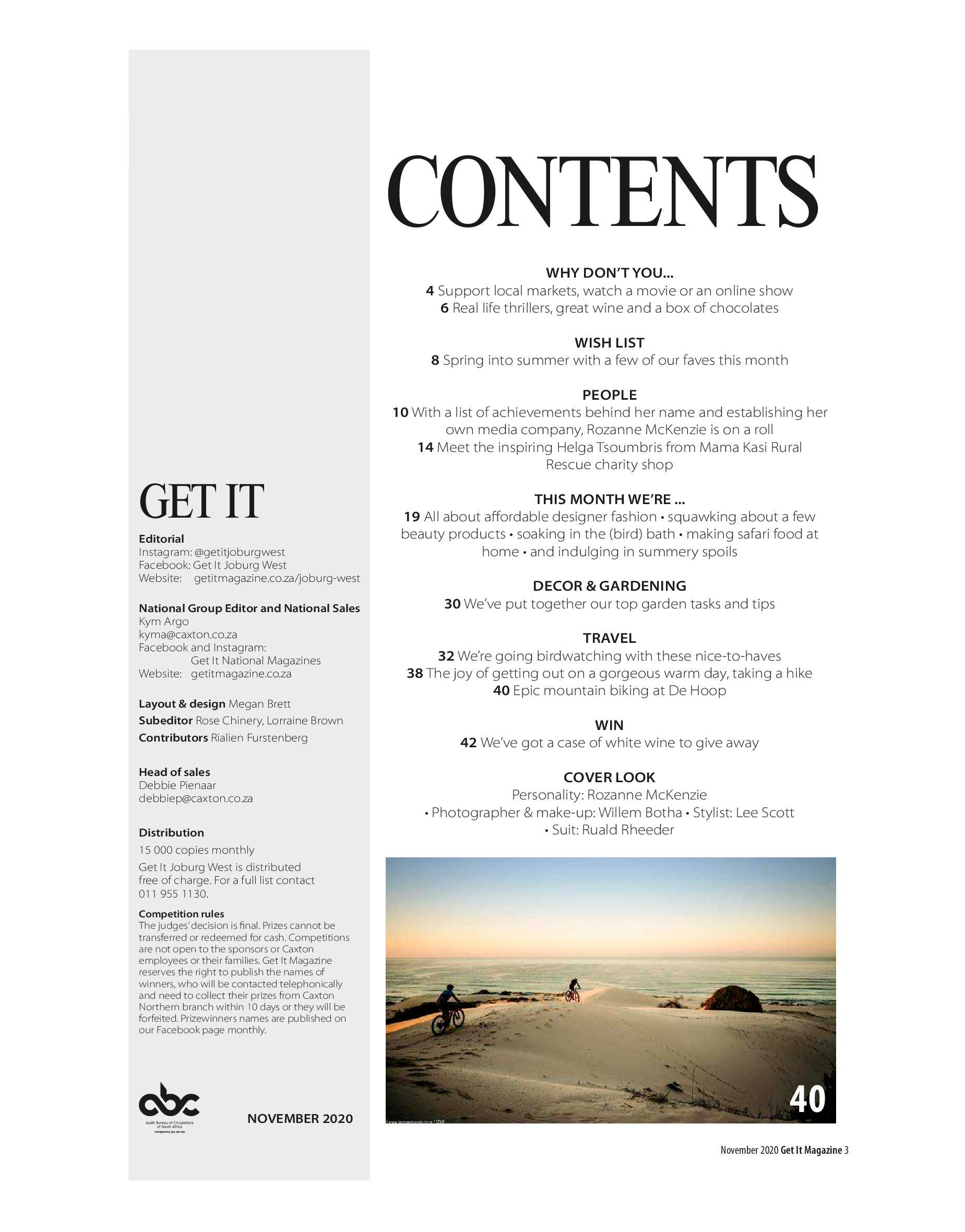 Get it JHB West – November 2020 page 3