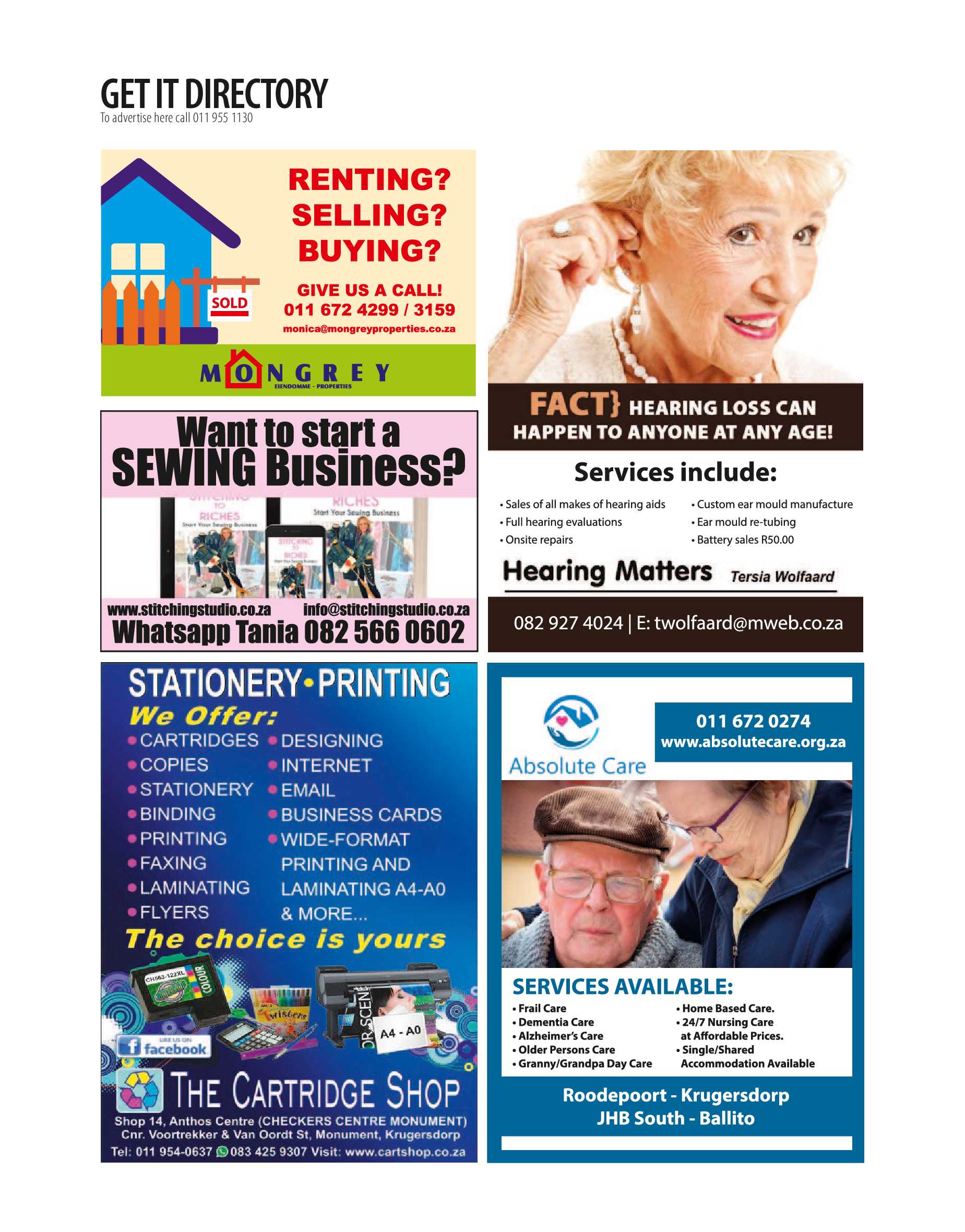 Get it JHB West – November 2020 page 34