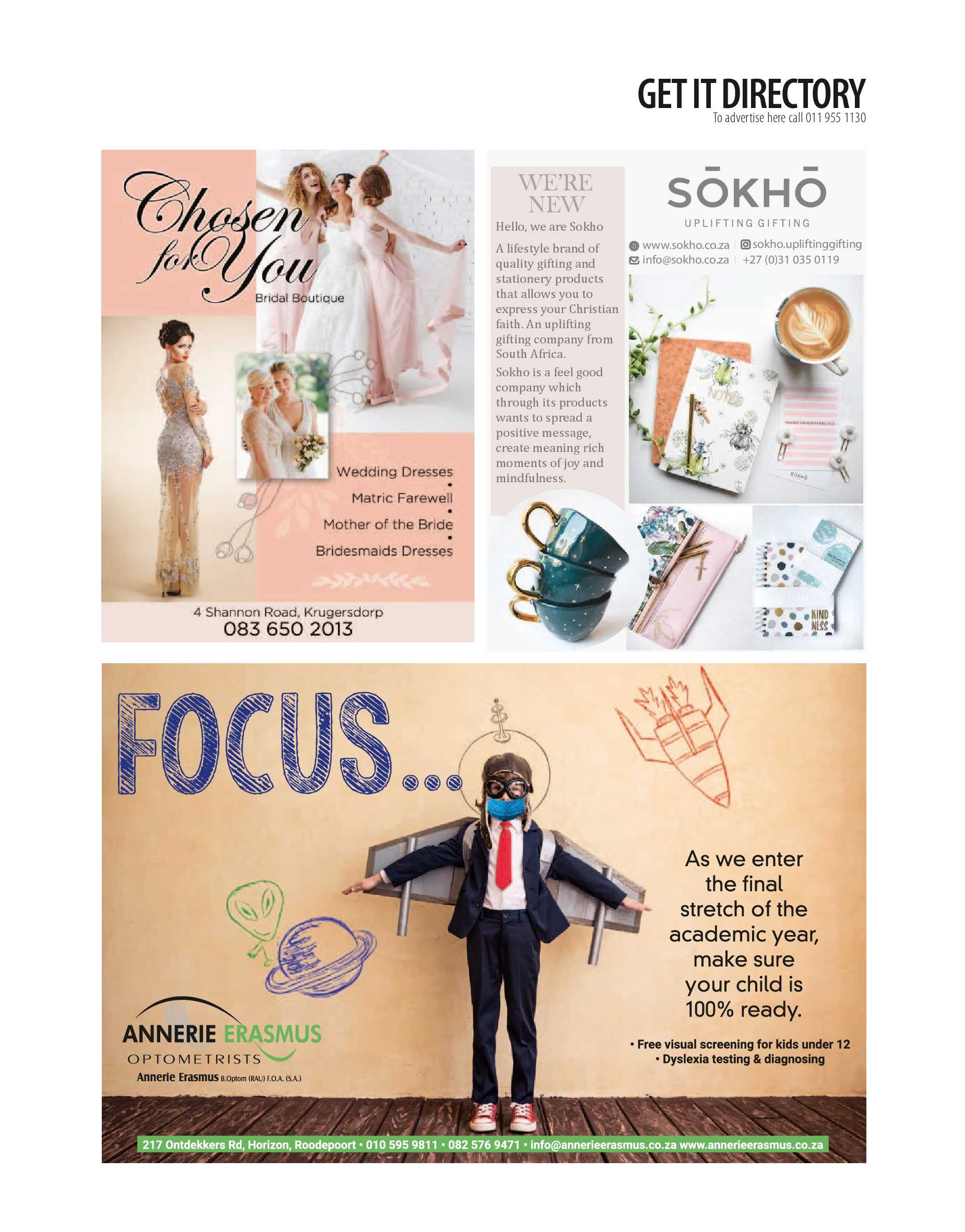 Get it JHB West – November 2020 page 35