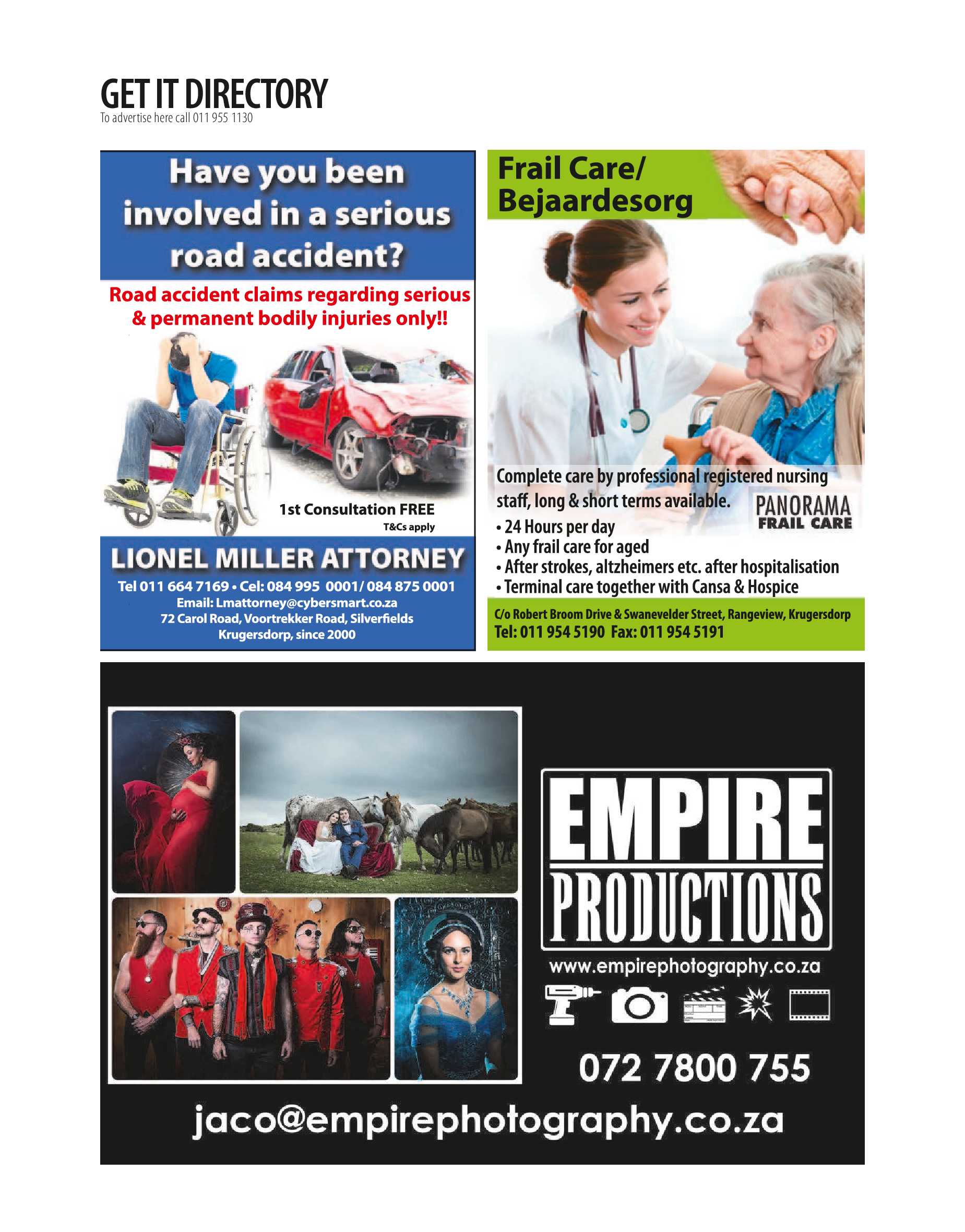 Get it JHB West – November 2020 page 36