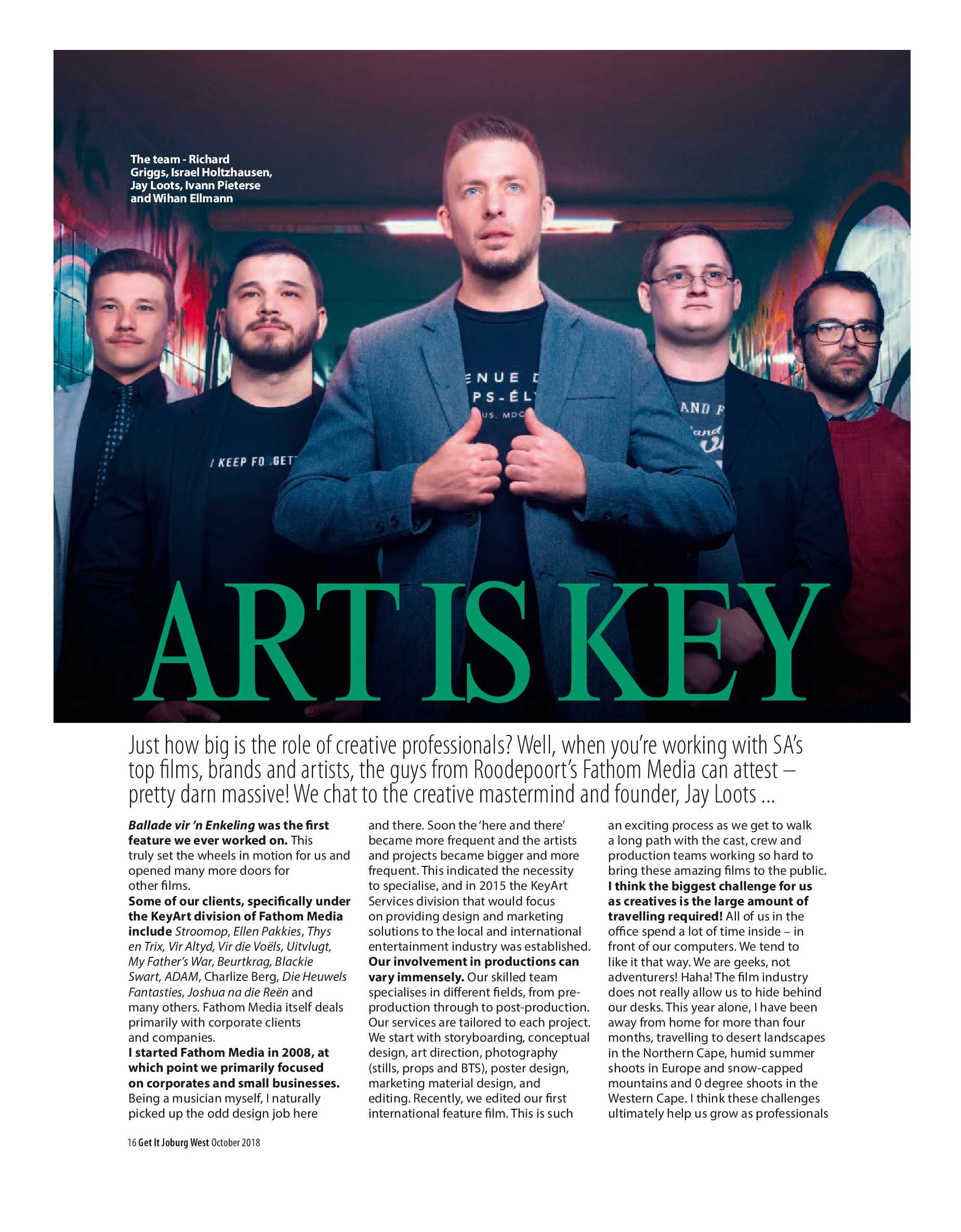 Get it JHB West – October 2018 page 16