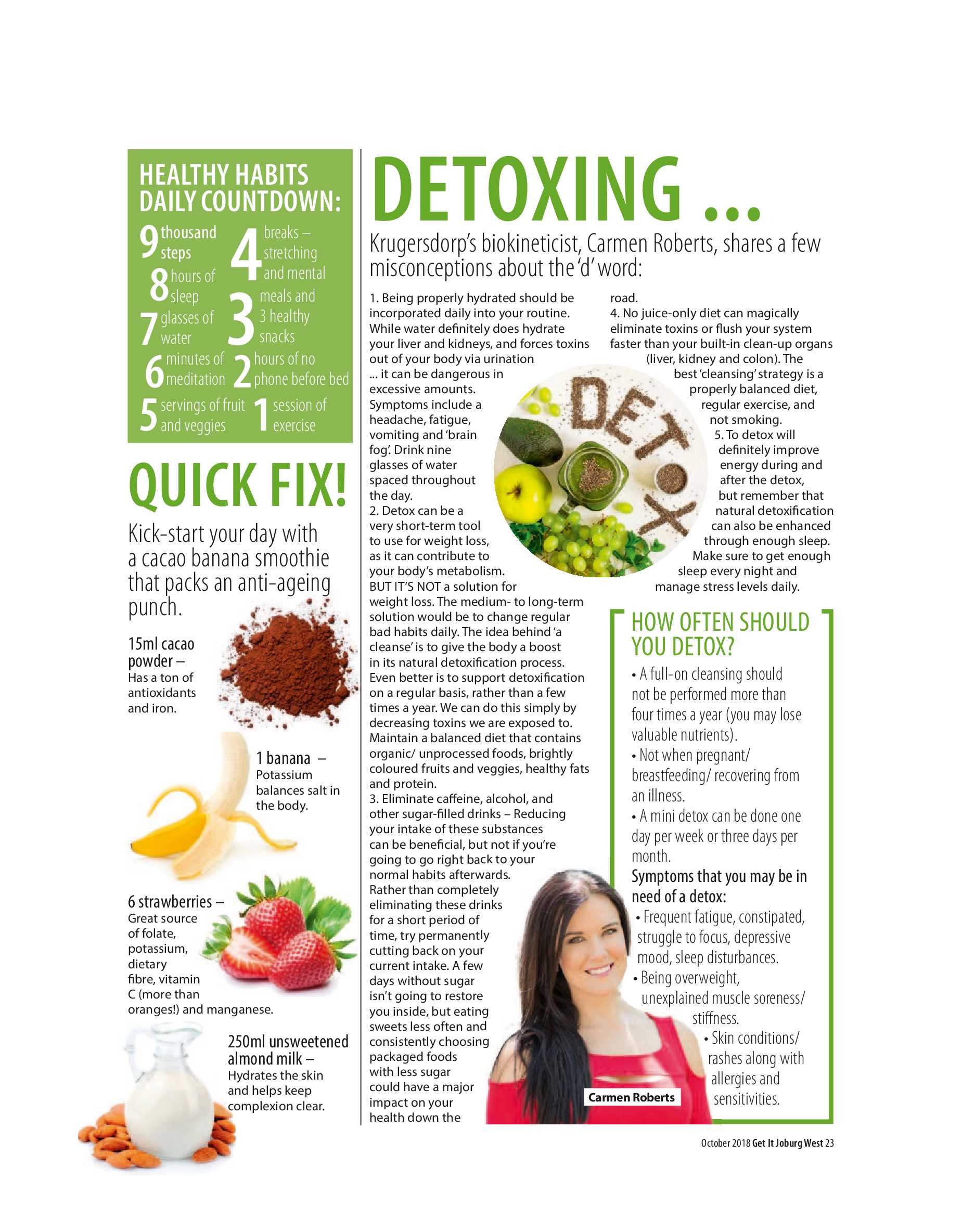 Get it JHB West – October 2018 page 23