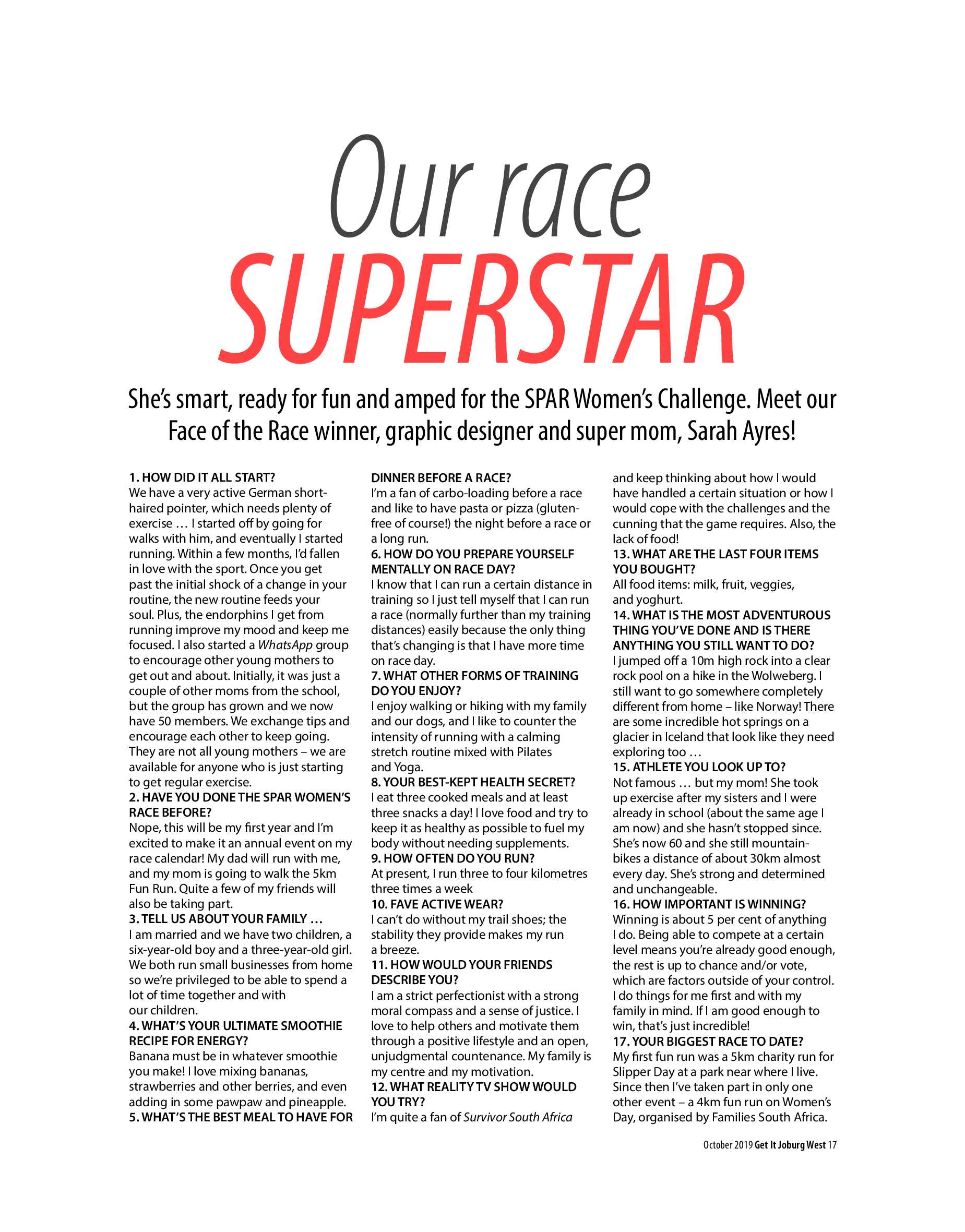 Get it JHB West – October 2019 page 17