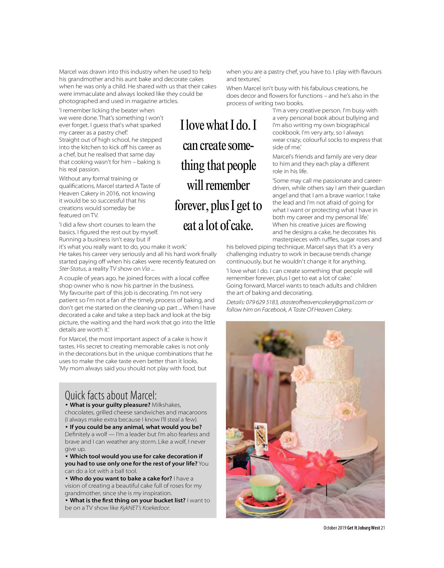 Get it JHB West – October 2019 page 21