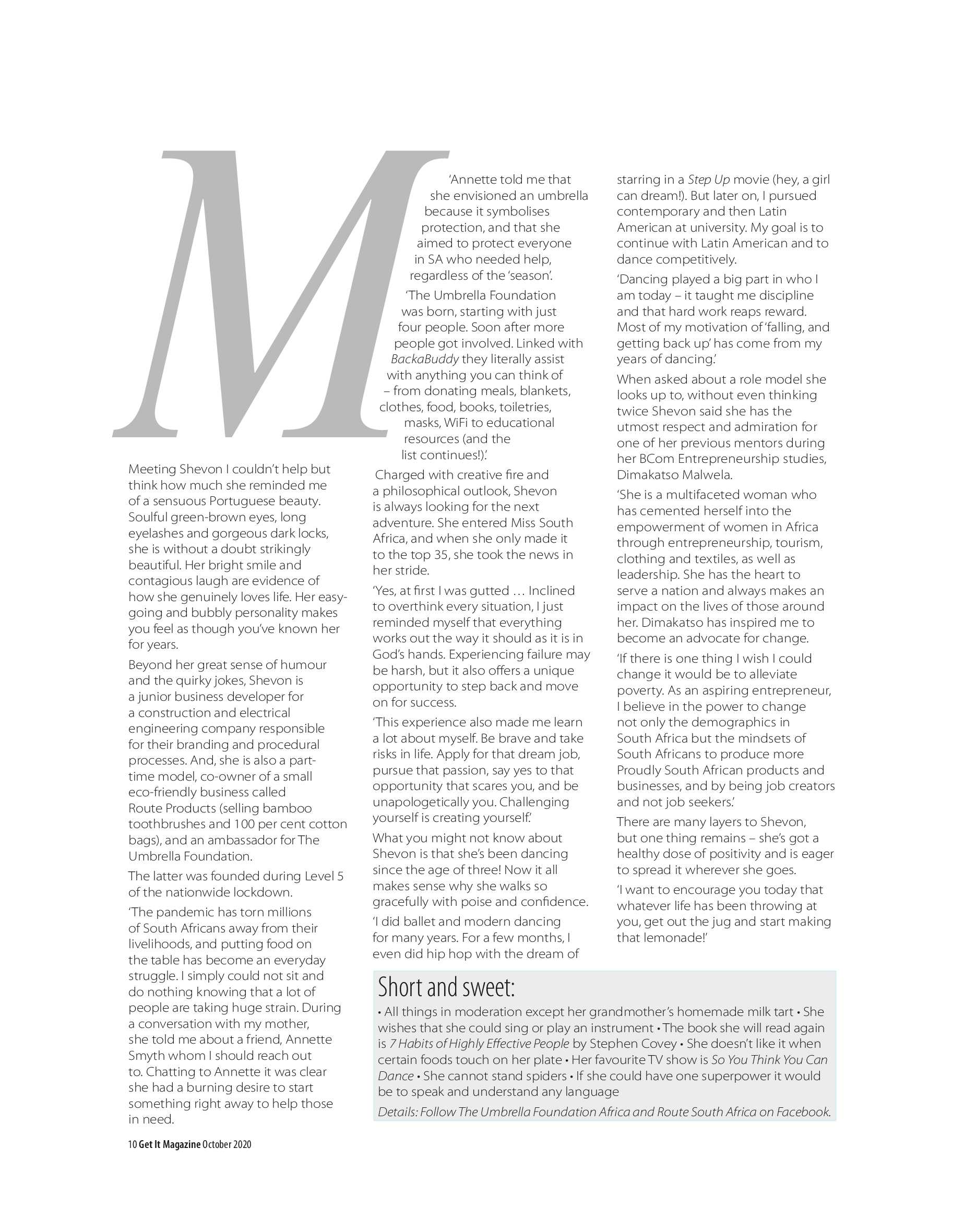 Get it JHB West – October 2020 page 10