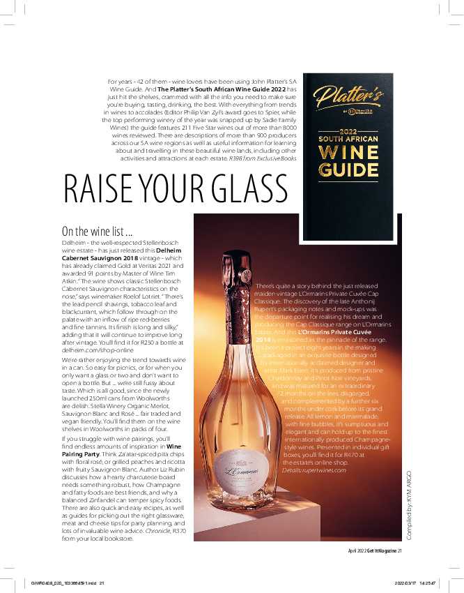 Get it JHB West – April 2022 page 21