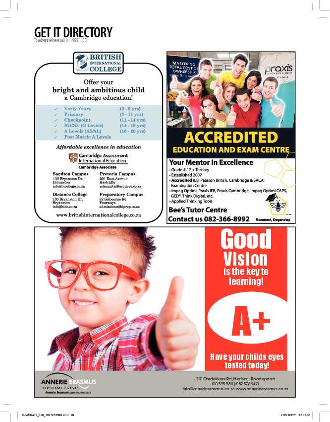 Get it JHB West – April 2022 page 28