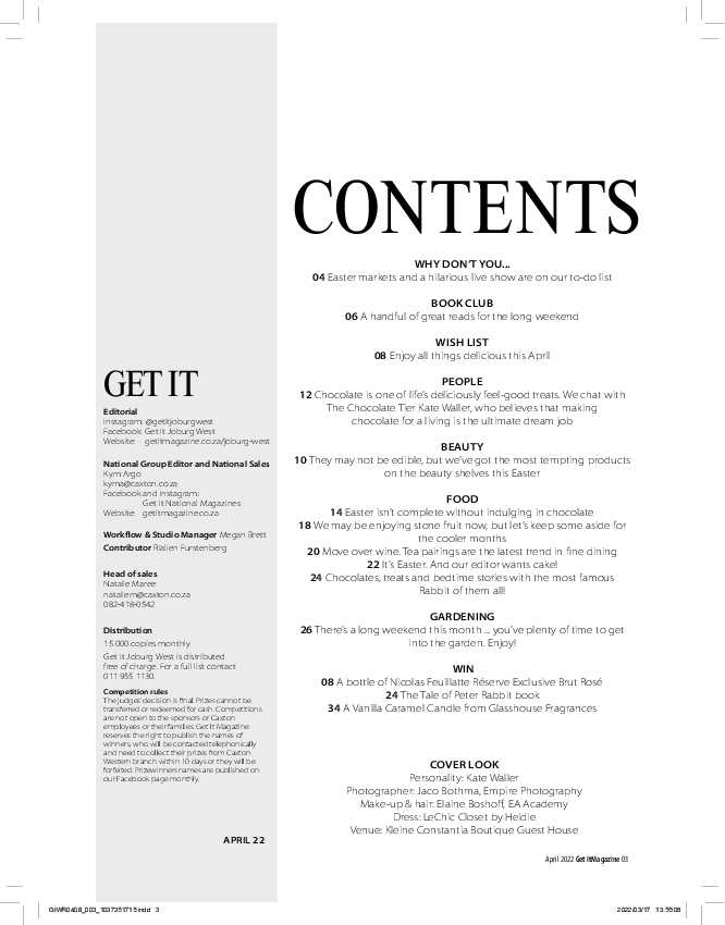 Get it JHB West – April 2022 page 3