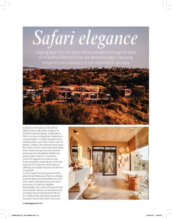 Get it JHB West – April 2022 page 32