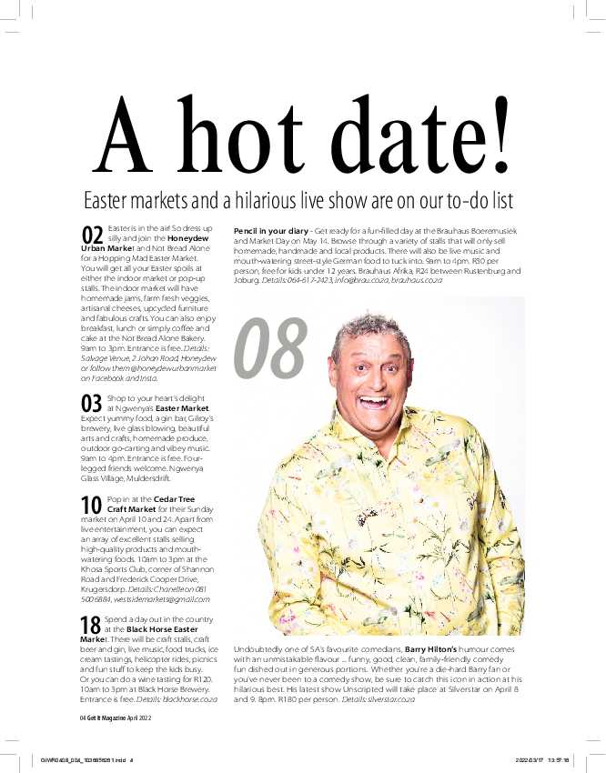 Get it JHB West – April 2022 page 4