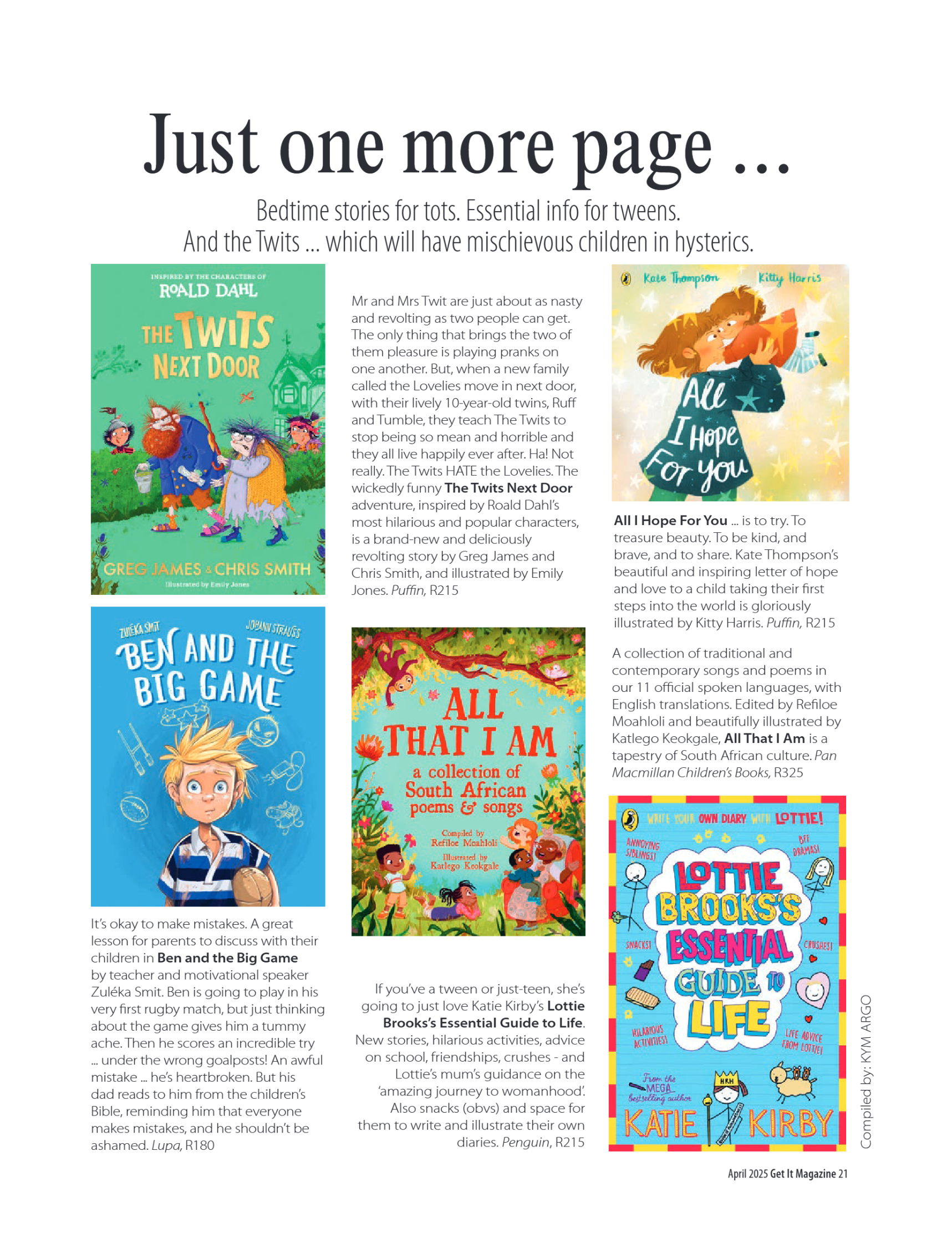 Get it JHB West – April 2025 page 21