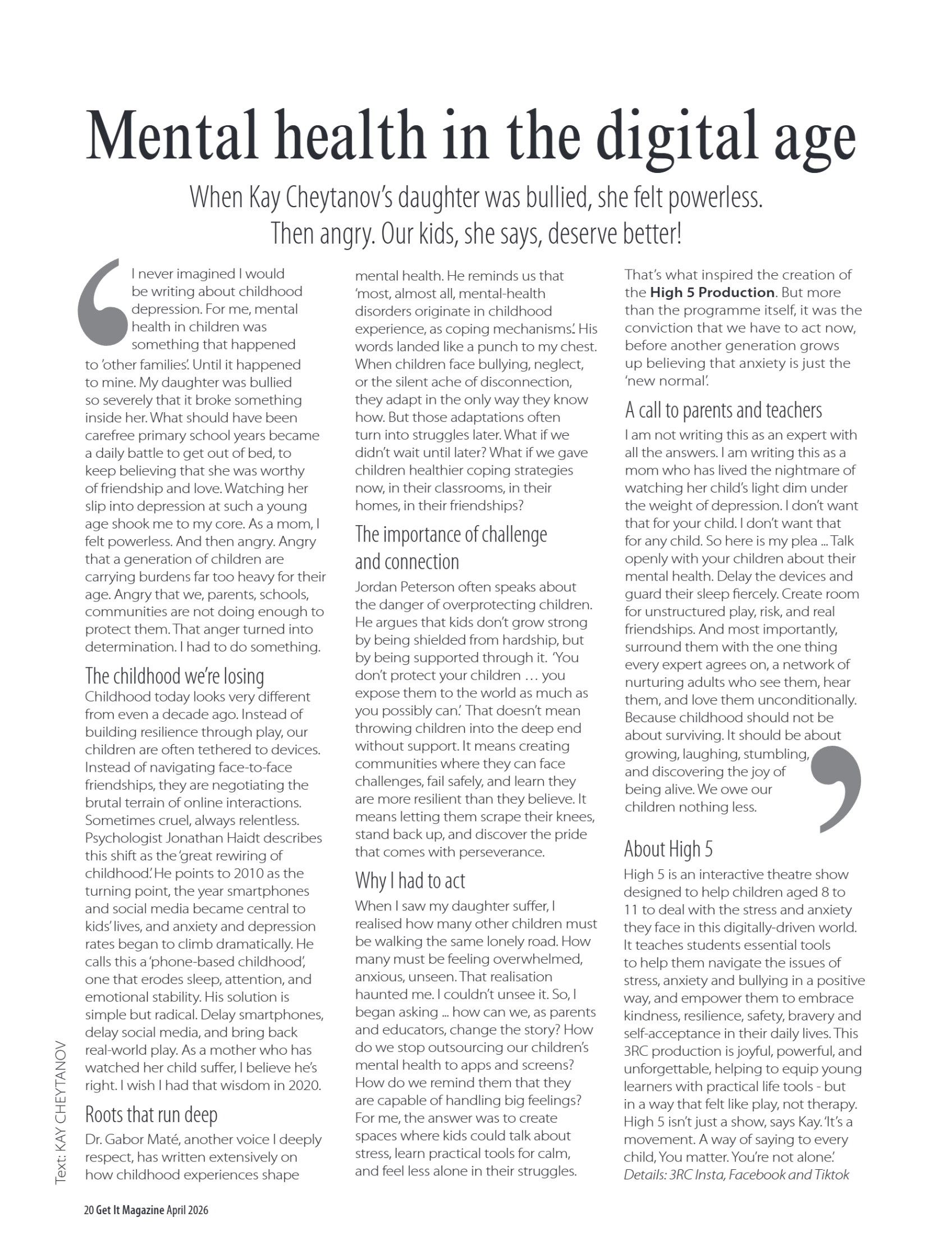 Get it JHB West – April 2026 page 20