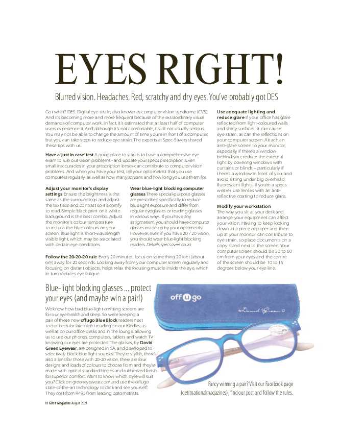 Get it JHB West – August 2021 page 18