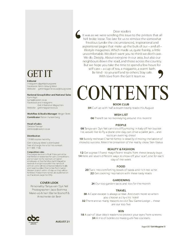 Get it JHB West – August 2021 page 3
