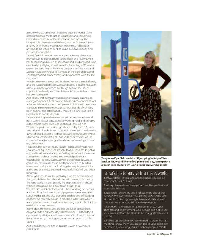 Get it JHB West – August 2021 page 9