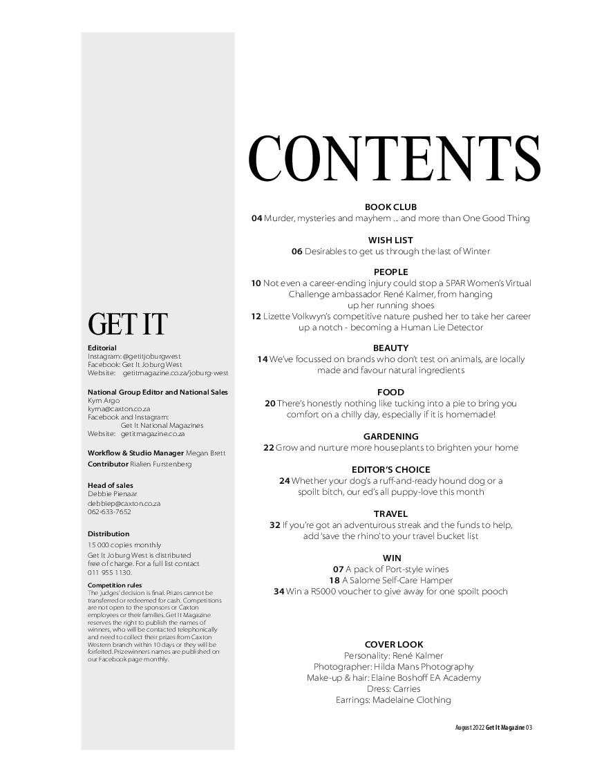 Get it JHB West – August 2022 page 3
