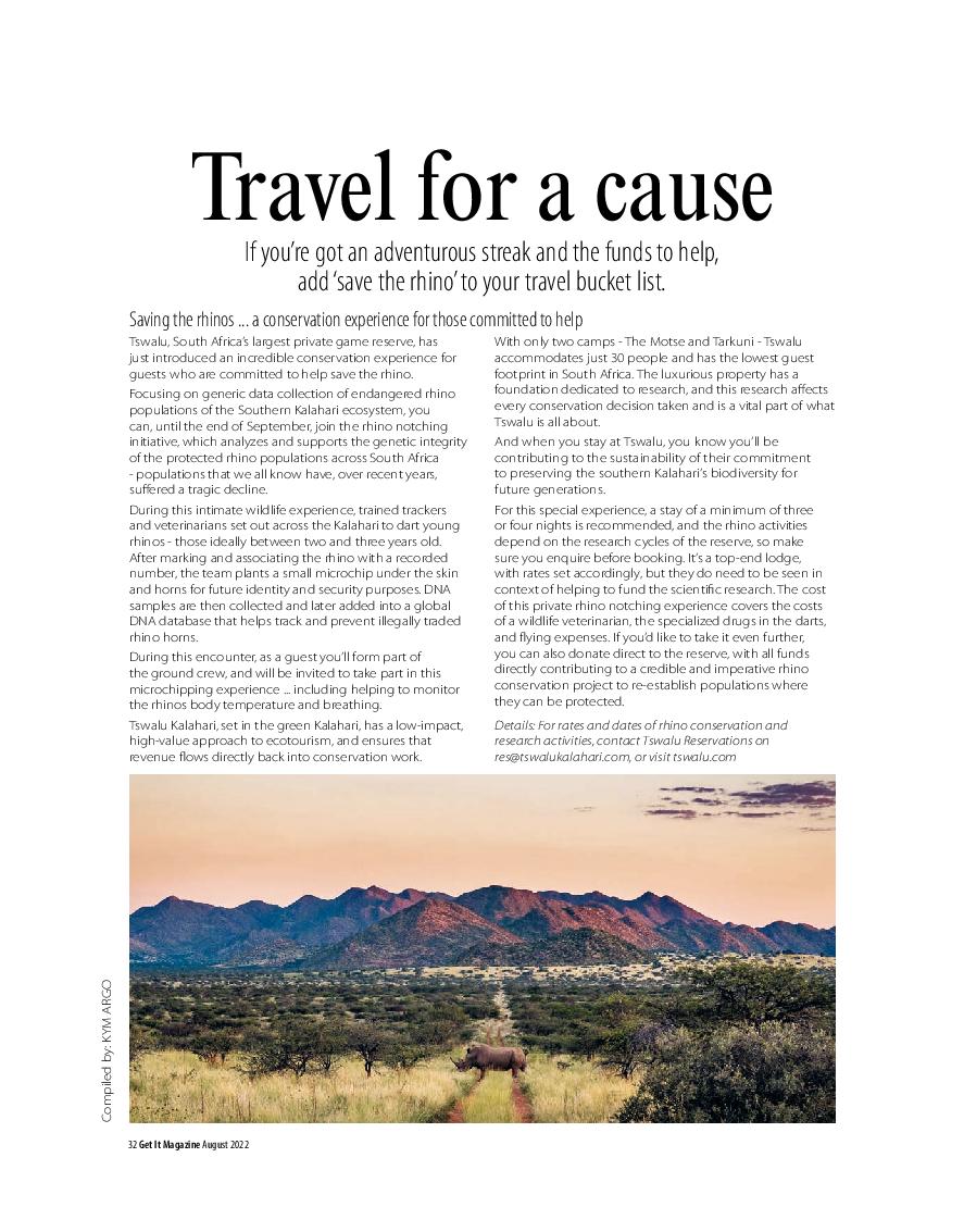 Get it JHB West – August 2022 page 32