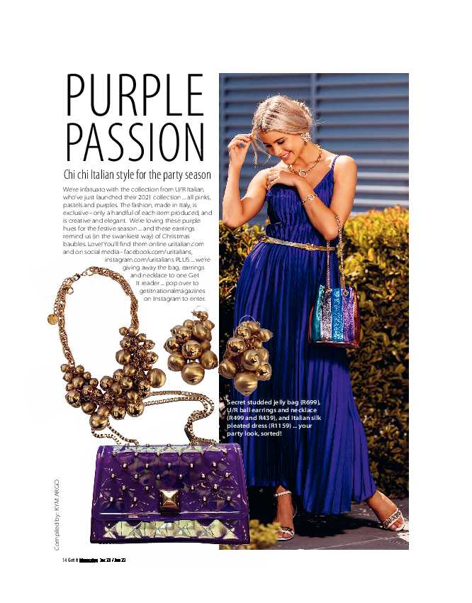 Get it JHB West – Dec 2021 / Jan 2022 page 14