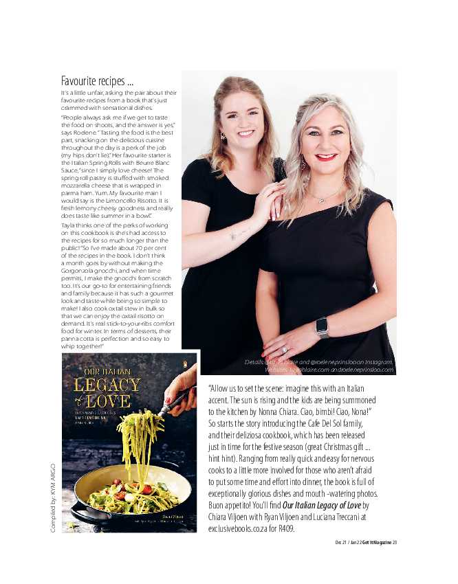 Get it JHB West – Dec 2021 / Jan 2022 page 23