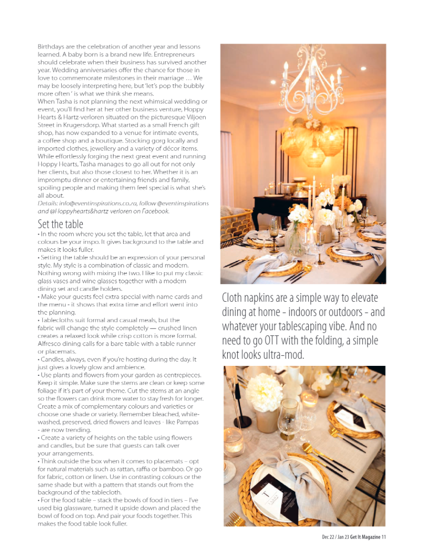 Get it JHB West – Dec 2022 – Jan 2023 page 11