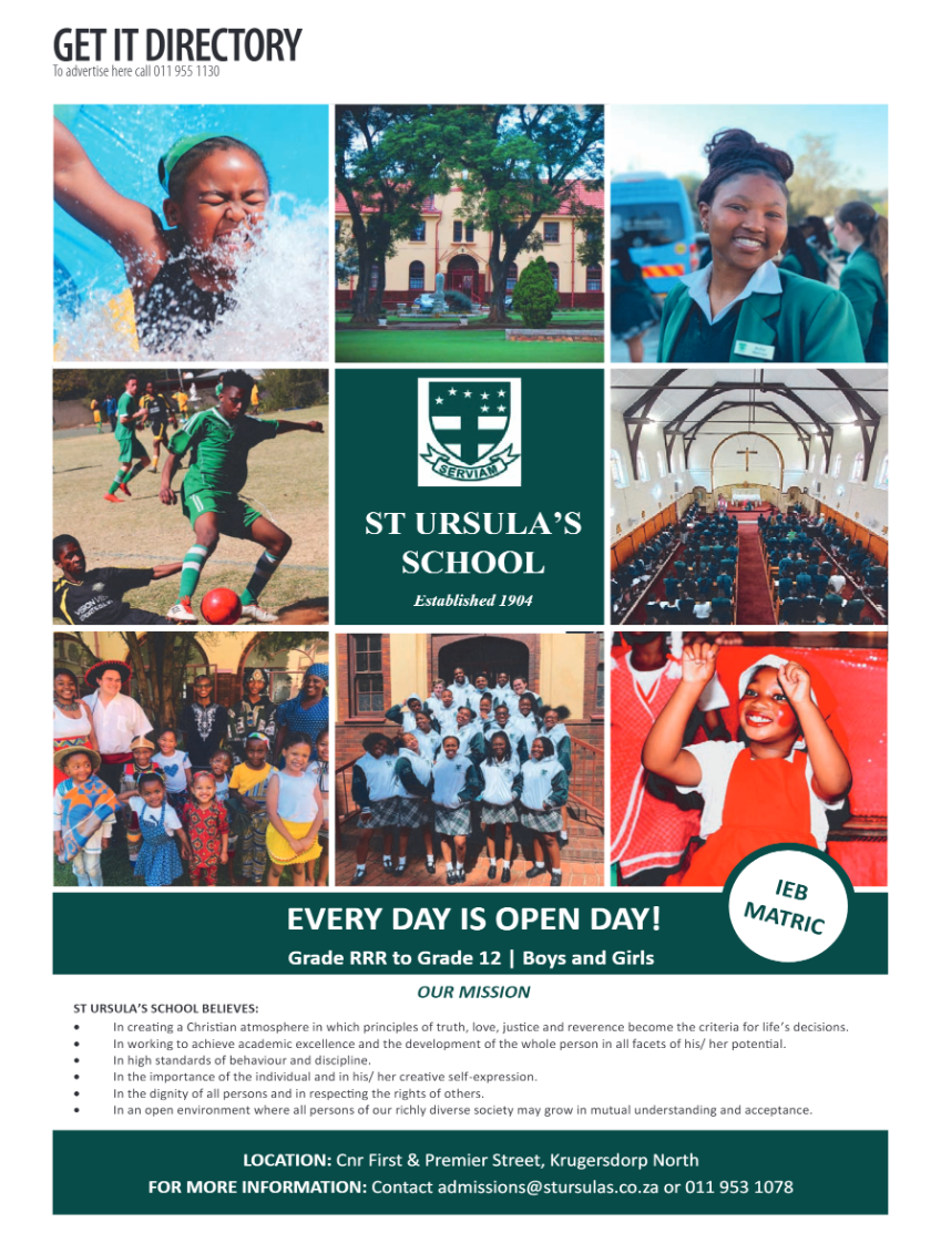 Get it JHB West – Dec 2022 – Jan 2023 page 28