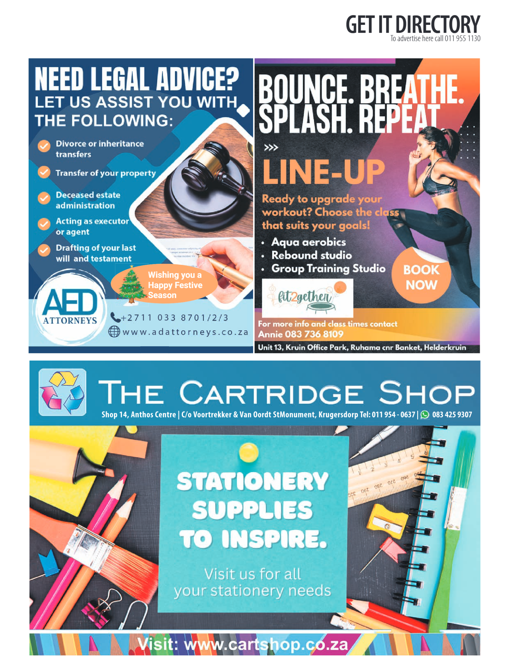 Get it JHB West – Dec 2025 – Jan 2026 page 29