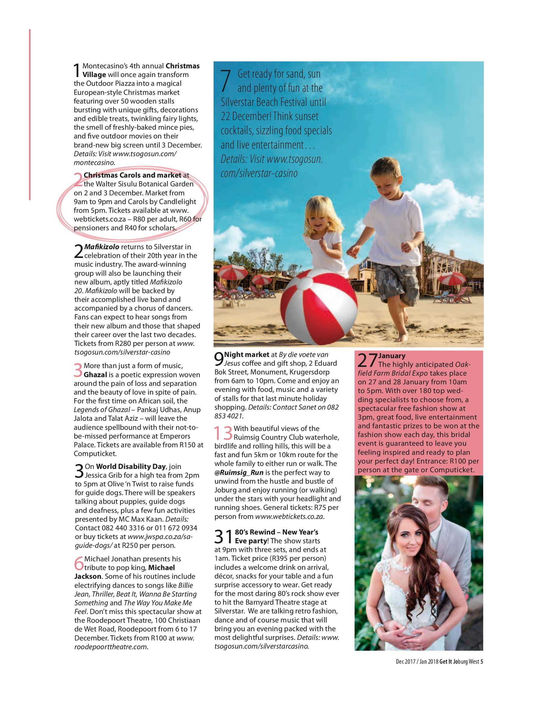 Get it JHB West Dec 2017 – Jan 2018 page 5