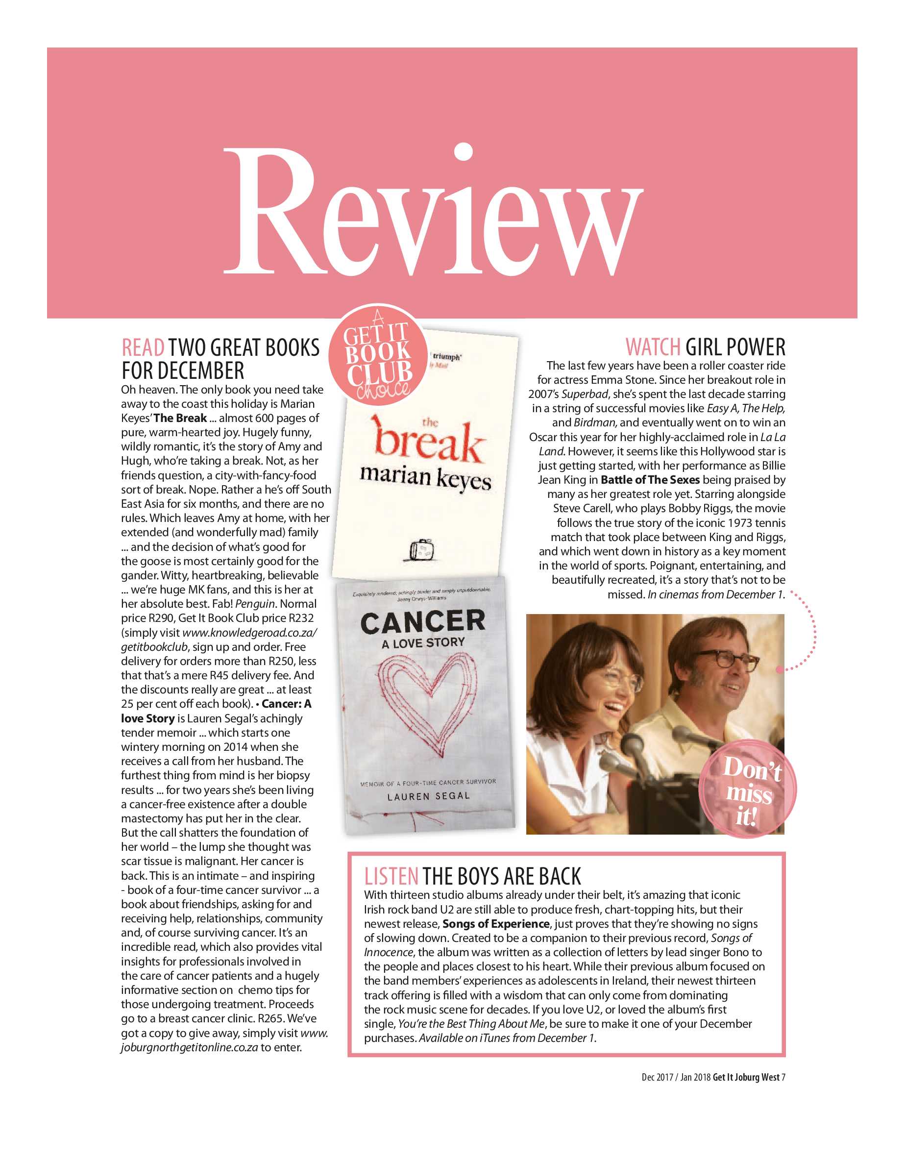 Get it JHB West Dec 2017 – Jan 2018 page 7