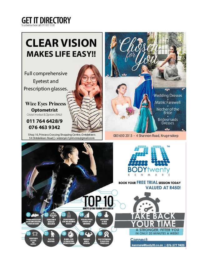 Get it JHB West – February 2022 page 30