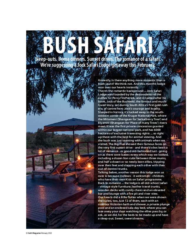 Get it JHB West – February 2022 page 32