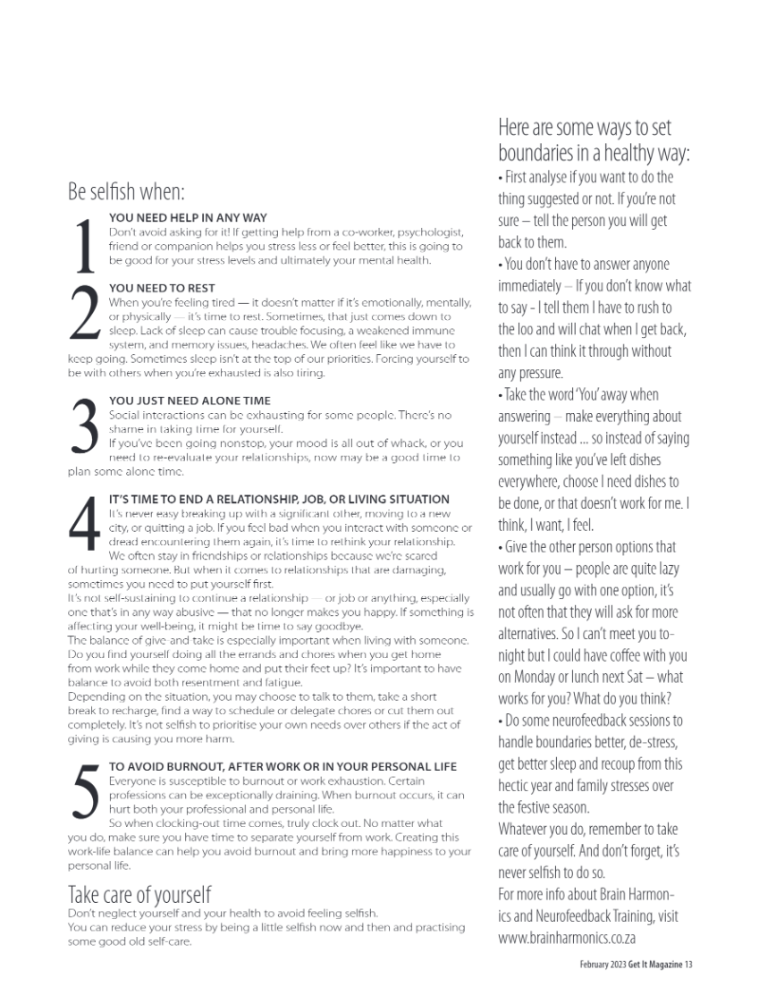 Get it JHB West – February 2023 page 13