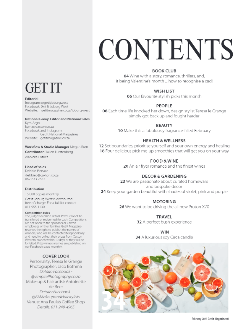 Get it JHB West – February 2023 page 3