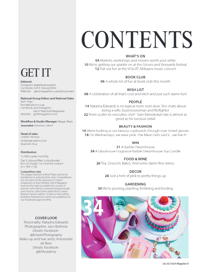 Get it JHB West – July2023 page 3