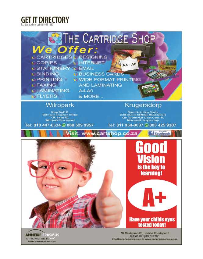 Get it JHB West – July 2021 page 30