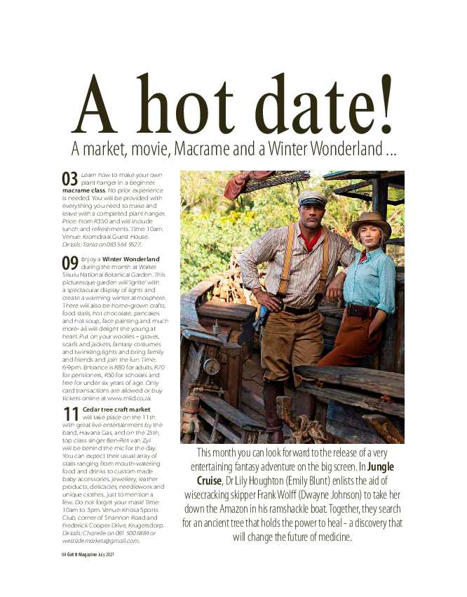 Get it JHB West – July 2021 page 4